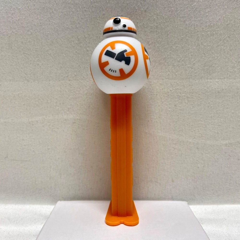 Vintage BB-8 Robot STAR WARS‎ PEZ Dispenser 1 Force Awakens Footed Base Pez EUC